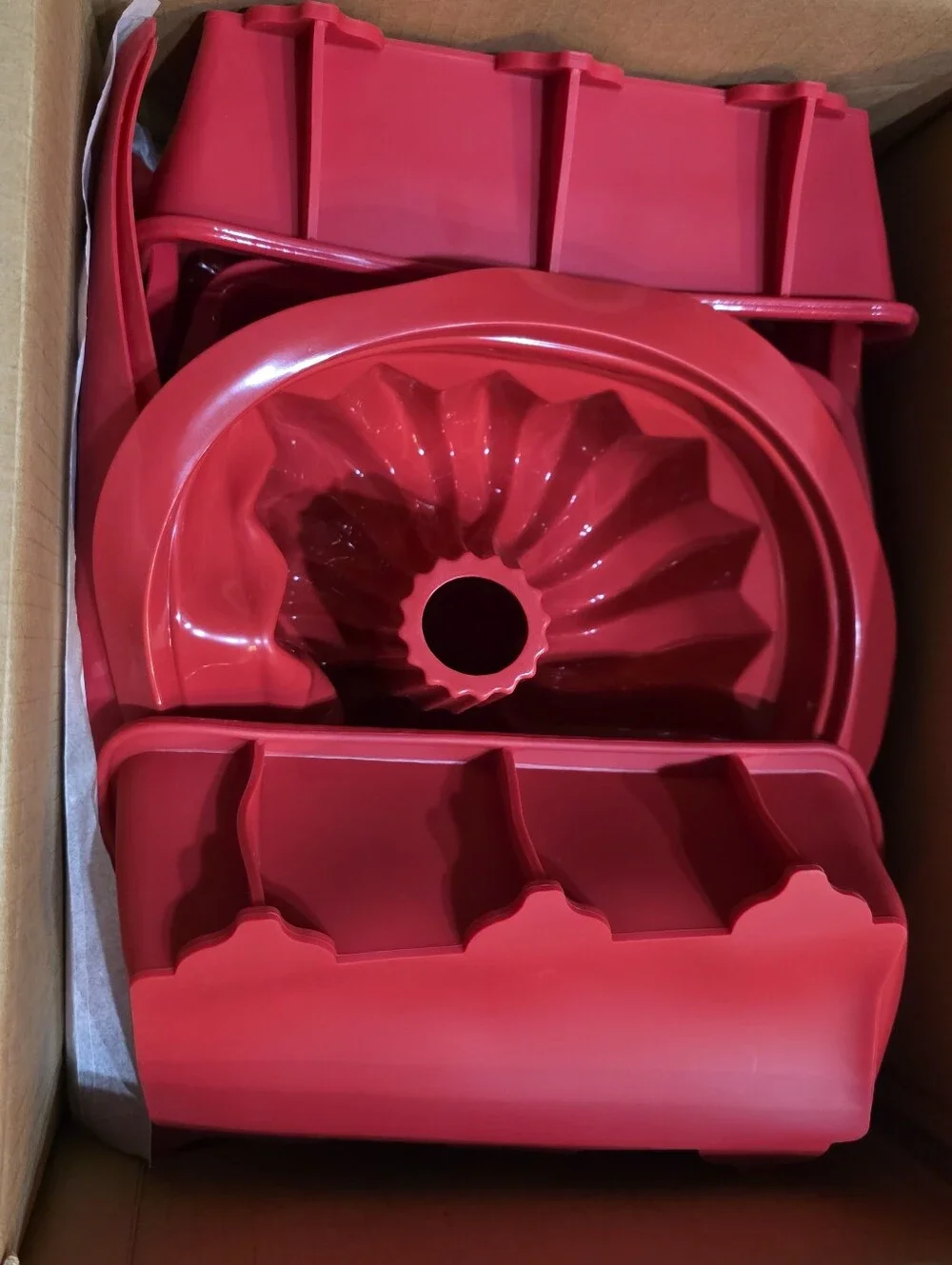 New Technique 11pc Silicone Bakeware Set - Red